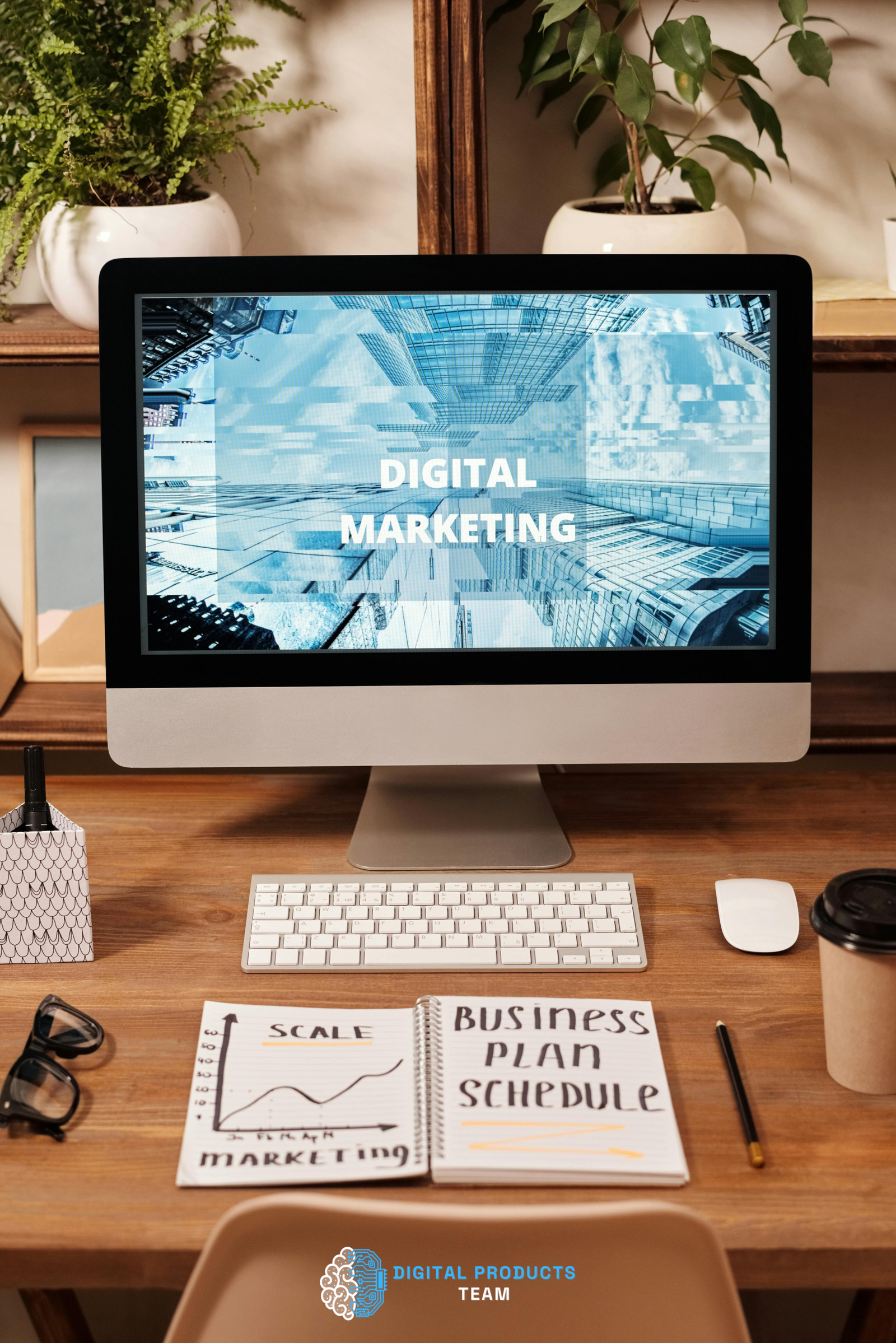 Profesional de marketing analizando resultados - cursos de marketing y ventas en Digital Products Team