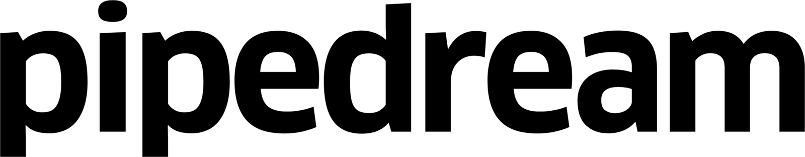 Logo de Pipedream - plataforma de integración y automatización para desarrolladores