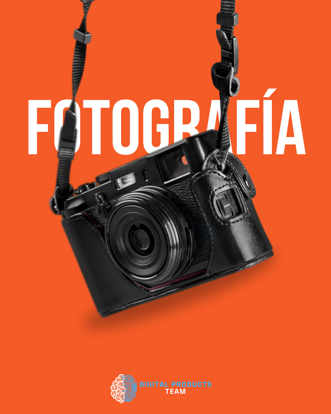 Fotógrafa profesional trabajando - emprendimiento creativo con fotografía