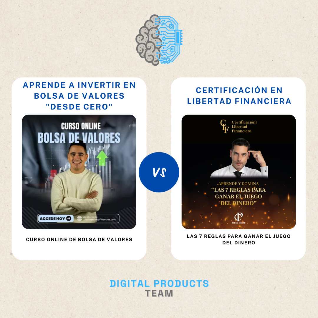 Invertir en Bolsa desde Cero vs Certificación en Libertad Financiera: comparativa completa