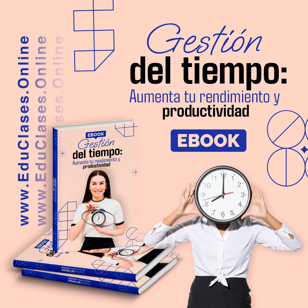 Portada del curso Gestión del Tiempo - técnicas de productividad y rendimiento personal