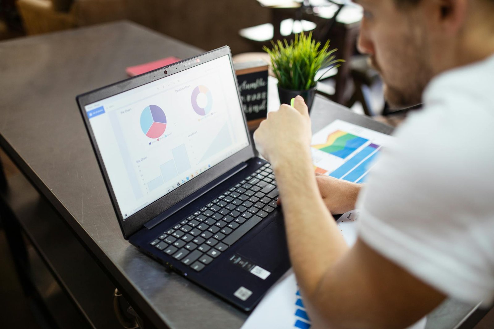 Dashboard de marketing digital para cursos de ventas y anuncios online