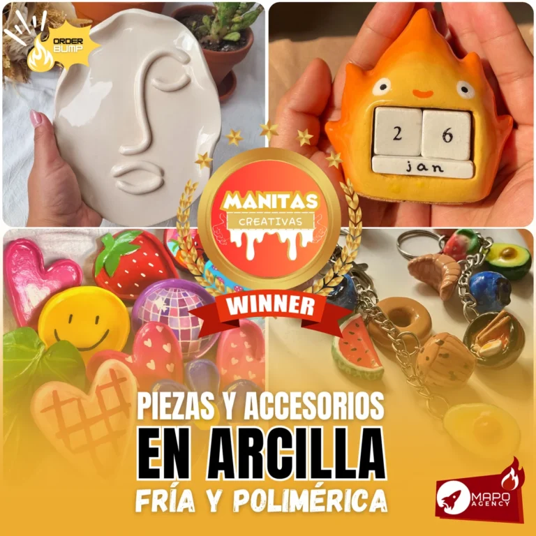 Portada oficial de Accesorios en Arcilla Fria y Polimerica en Hotmart
