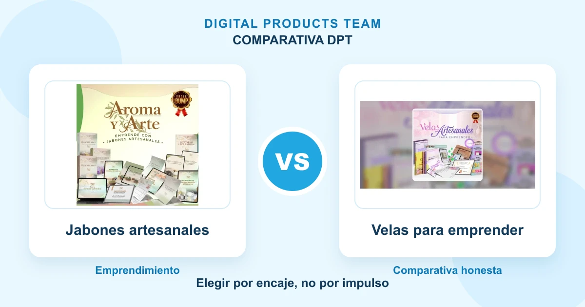 jabones artesanales vs velas artesanales