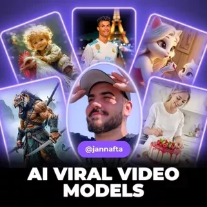 Portada oficial de AI Viral Video Models en Hotmart