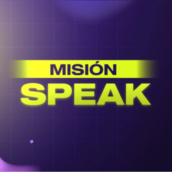 Misión Speak - portada oficial del curso de inglés