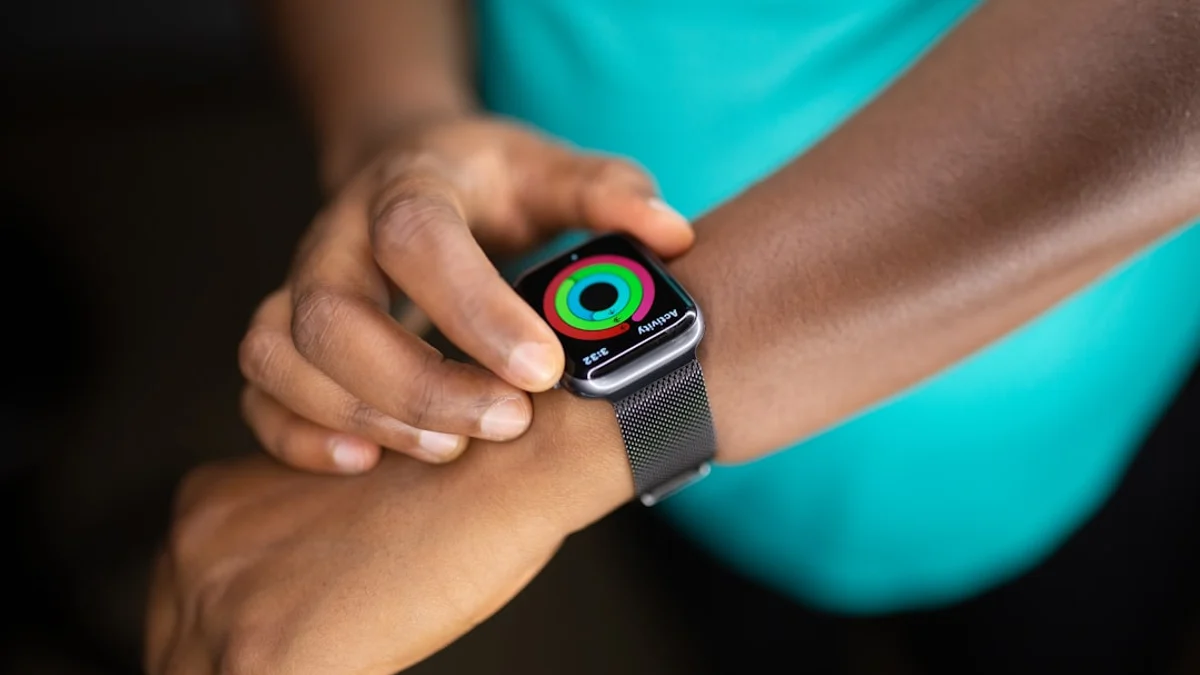 fitness con wearables: ejemplo visual de uso cotidiano